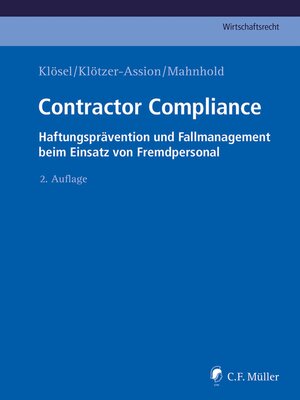 cover image of Contractor Compliance